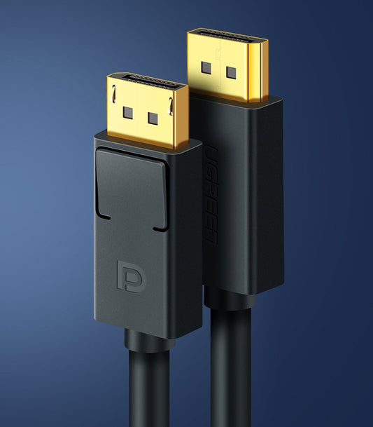 Cable de vídeo UGREEN DP102, DisplayPort a DisplayPort, 4K, 1.5m, Negro