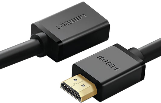 Cable de Video Extensor UGREEN HD107, HDMI - HDMI, 4K, 3m, Negro