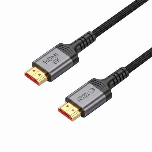 Cable de vídeo Tech-Protect Ultraboost 2, HDMI - HDMI, 8K, 2m, Negro