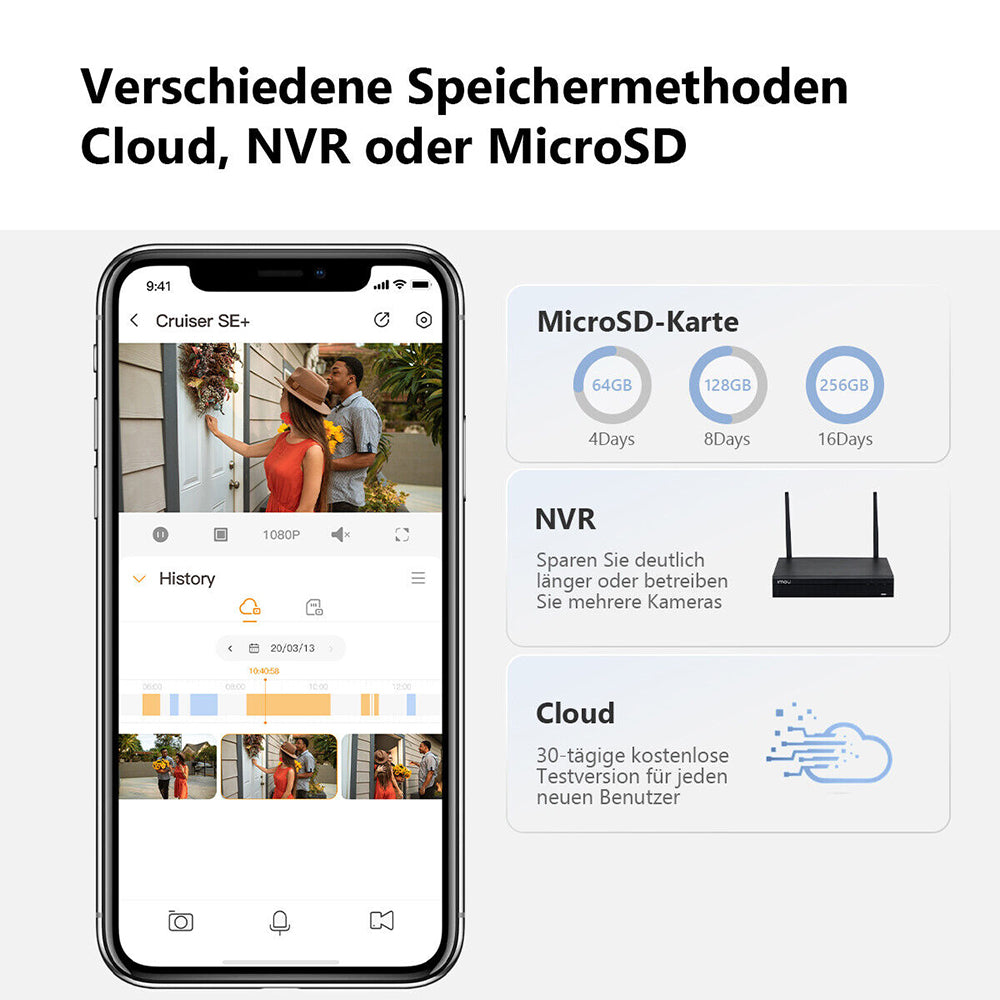 Cámara de Vigilancia Imou Cruiser SE+, Wi-Fi, 3K, IP66, Exterior, Blanca IPC-K7CP-5H1WE