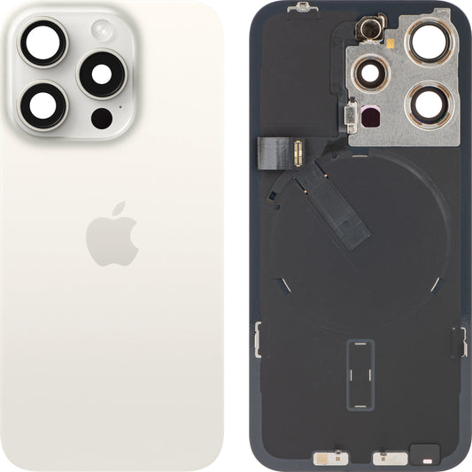 Funda de batería Apple iPhone 15 Pro, Blanco (Titanio blanco), Swap