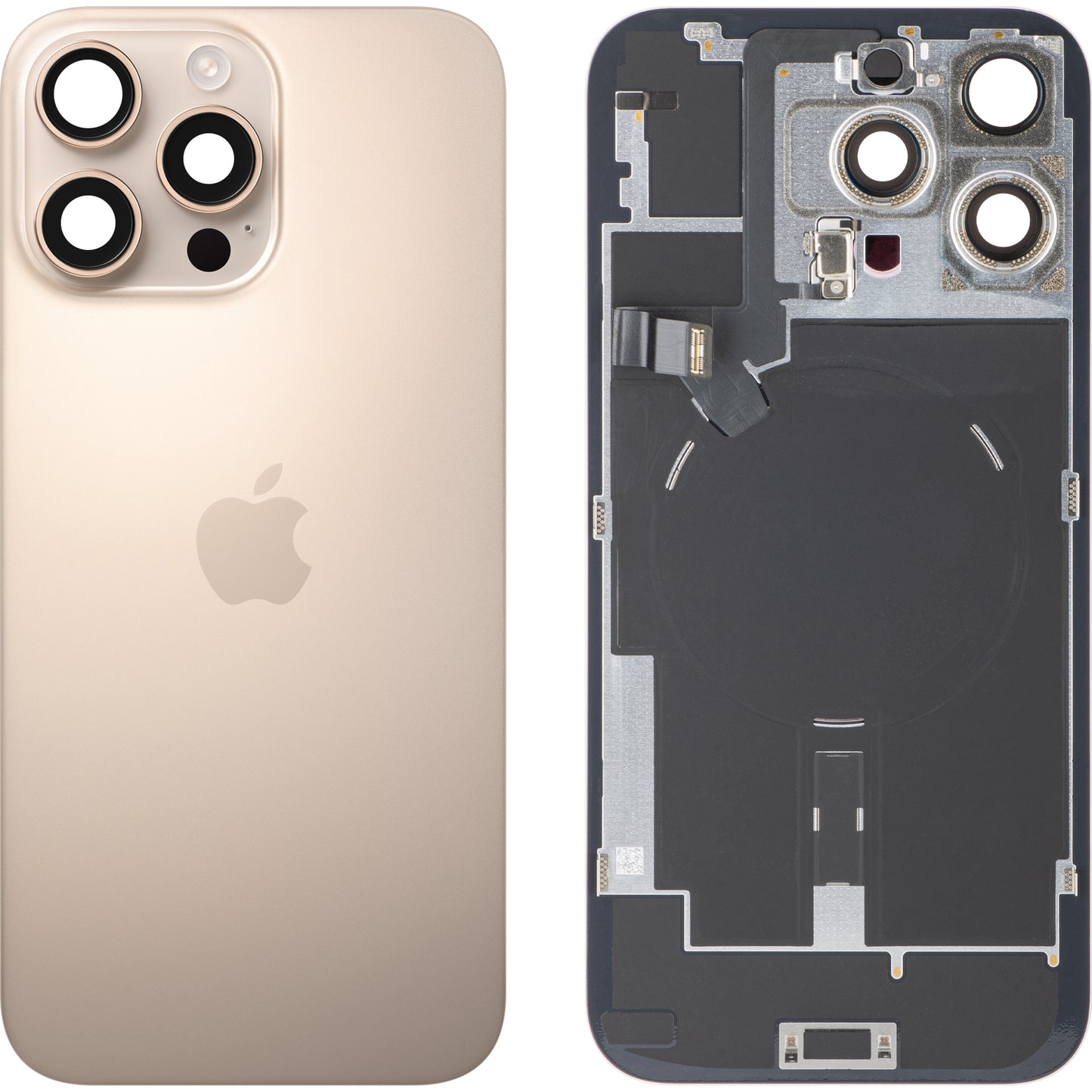 Cubierta de Batería Apple iPhone 16 Pro Max, Dorado (Titanio del Desierto), Swap