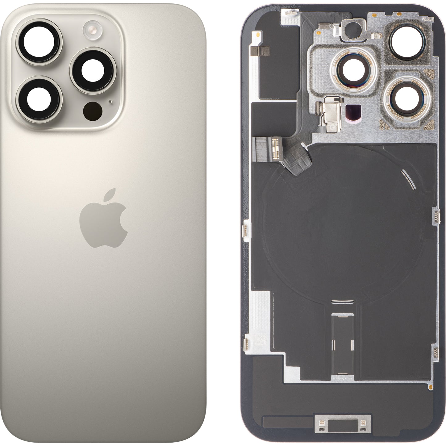 Cubierta de Batería Apple iPhone 16 Pro, Beige (Titanio Natural), Swap