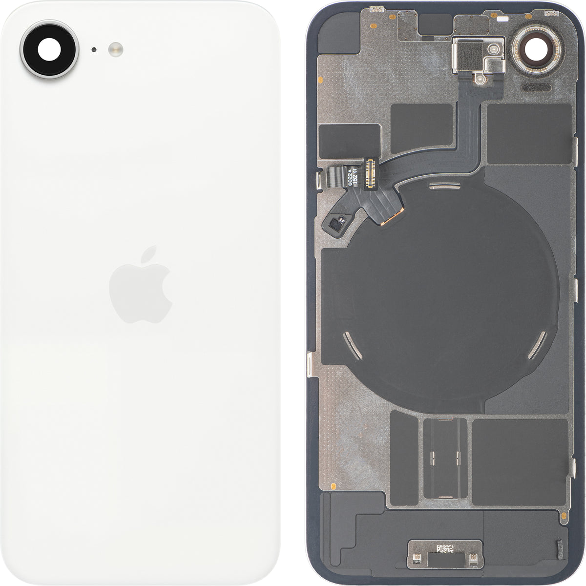 Tapa de batería Apple iPhone 17e, blanca, Swap Premium