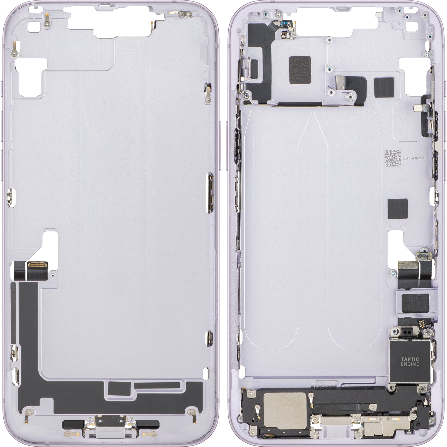 Tapa de Batería Apple iPhone 14 Plus, Con Carcasa Media, Piezas Completas, Morado, Intercambio