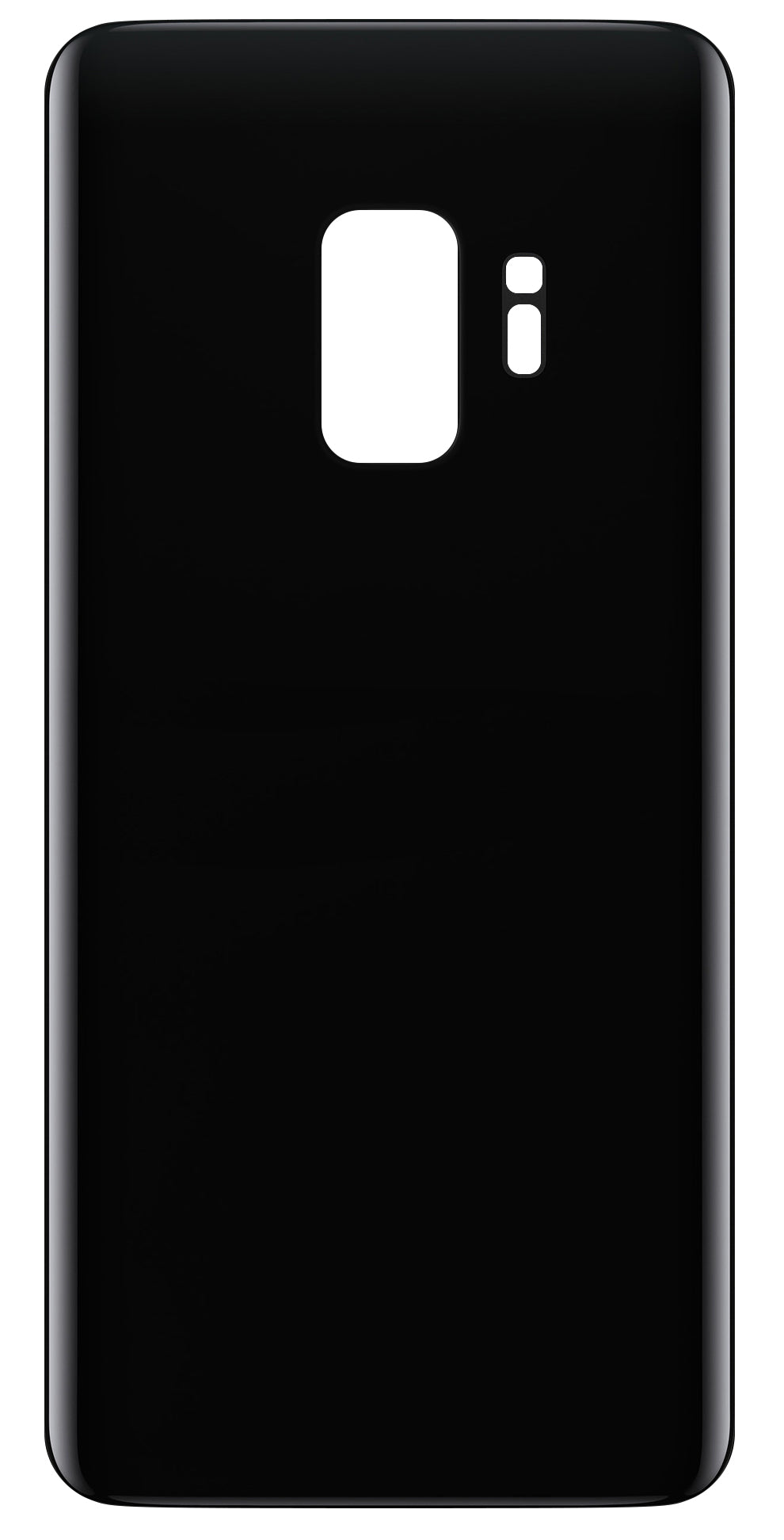 Tapa de batería compatible con Samsung Galaxy S9 G960, Negro