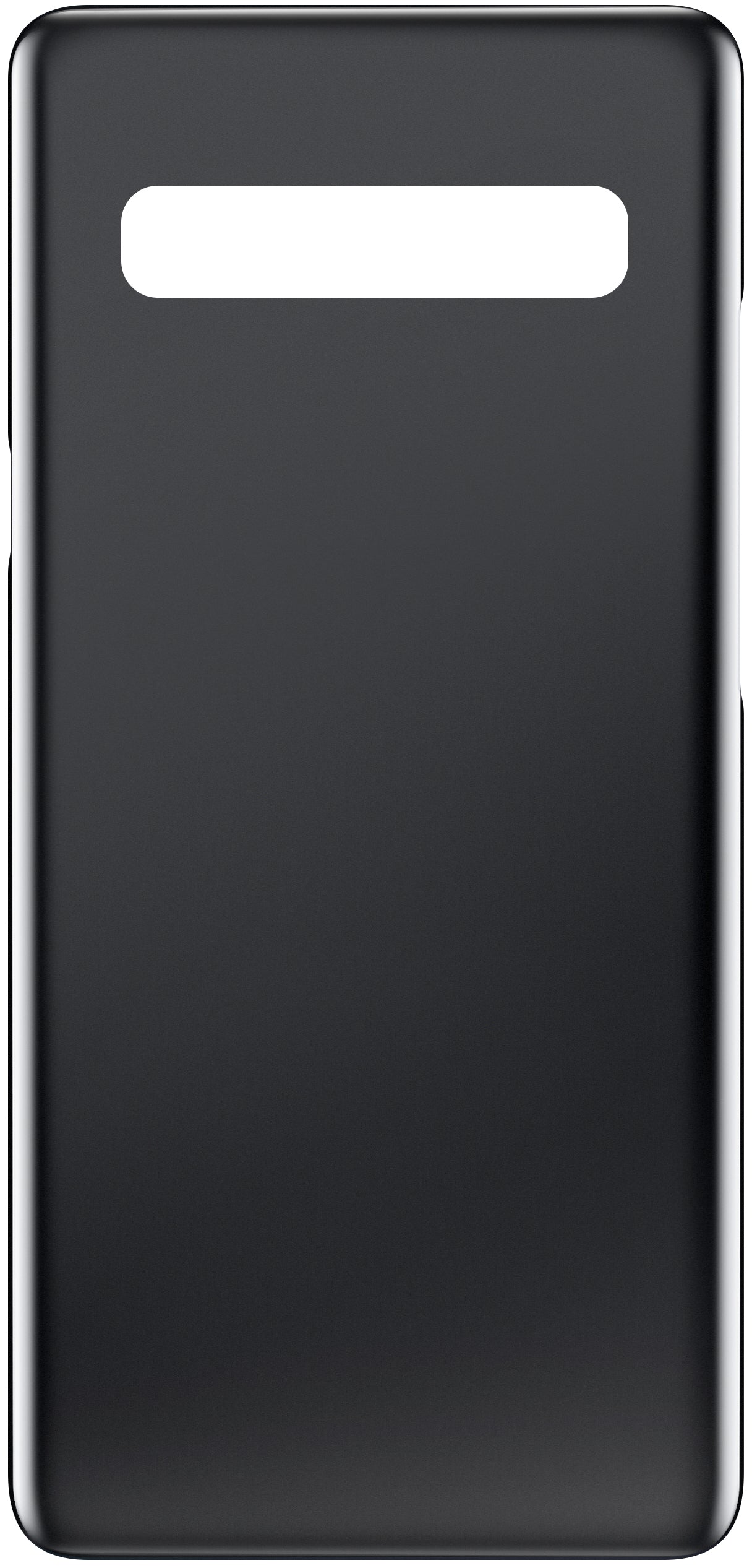 Tapa de batería compatible con Samsung Galaxy S10 5G G977, Negro