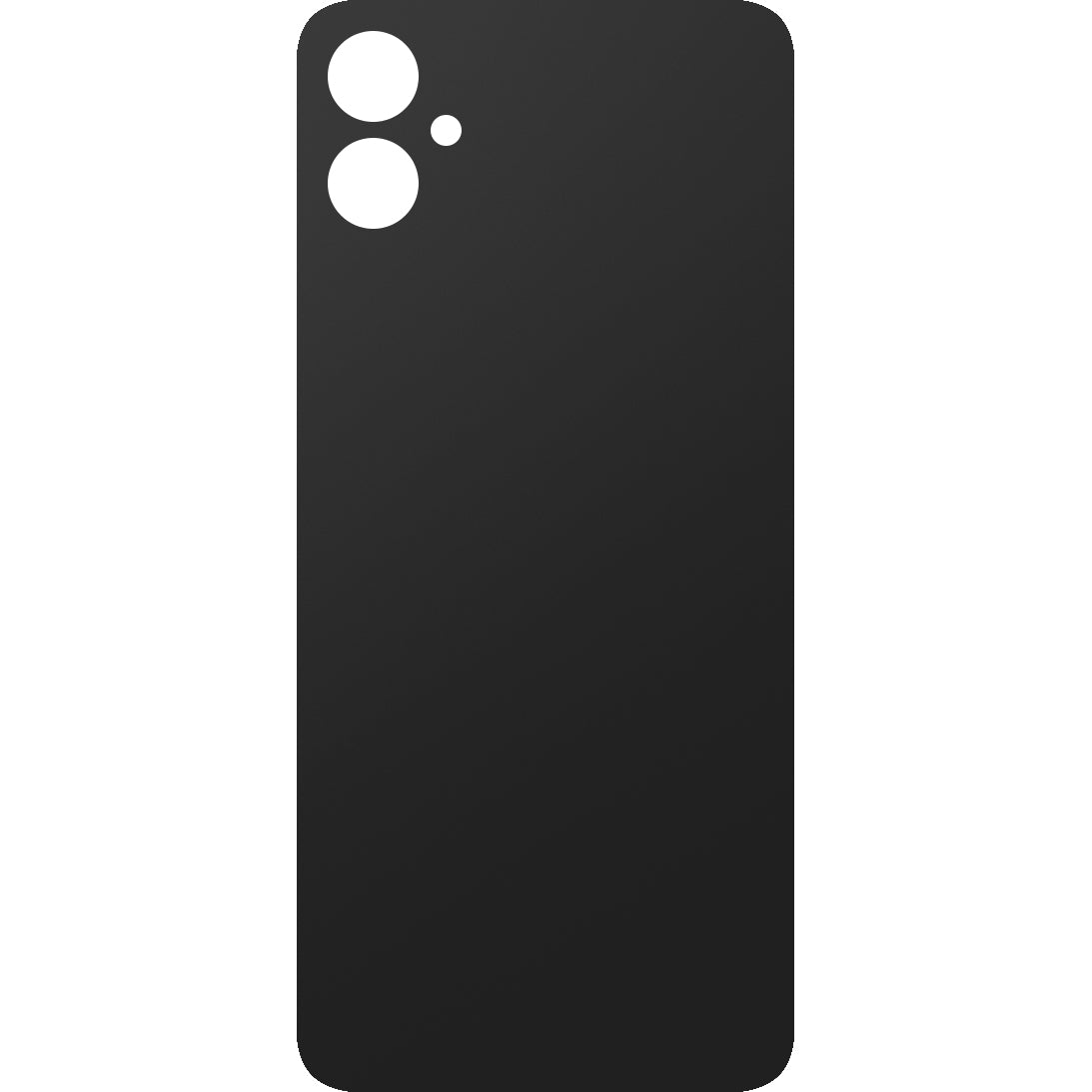 Tapa de batería compatible con Samsung Galaxy A05 A055, Negro