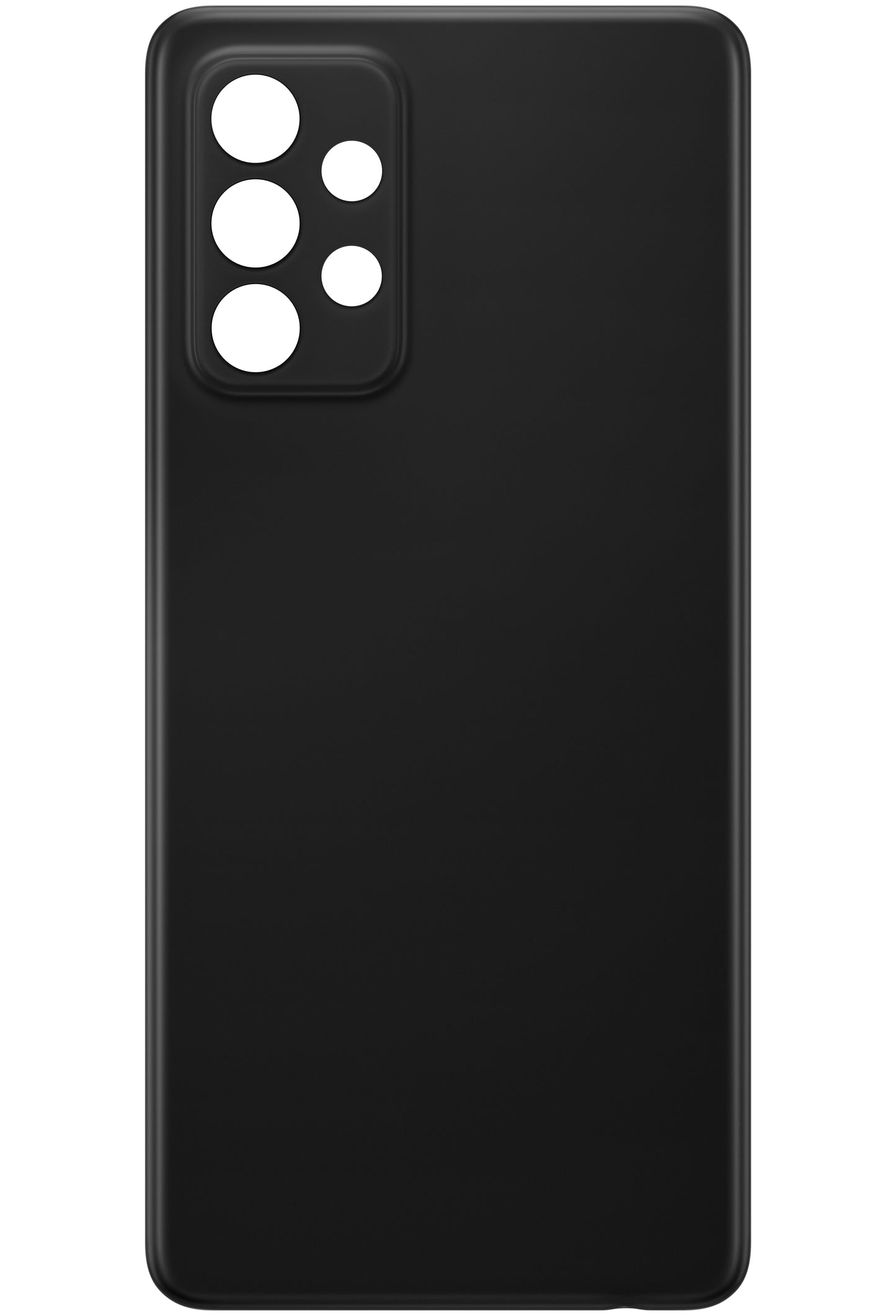 Tapa de batería compatible con Samsung Galaxy A72 A725, Negro