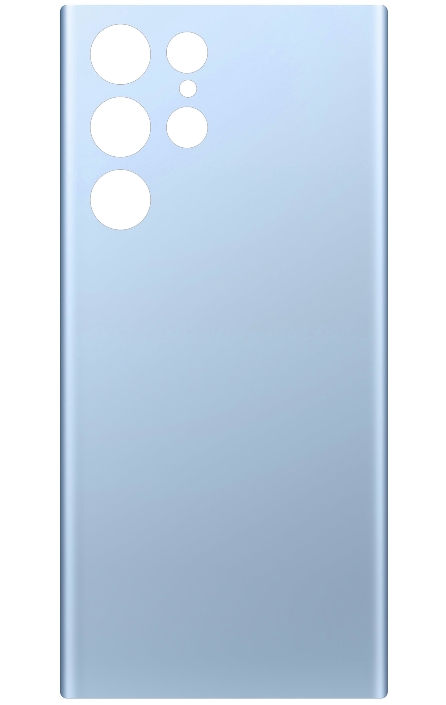 Tapa de batería compatible con Samsung Galaxy S22 Ultra 5G S908, Azul