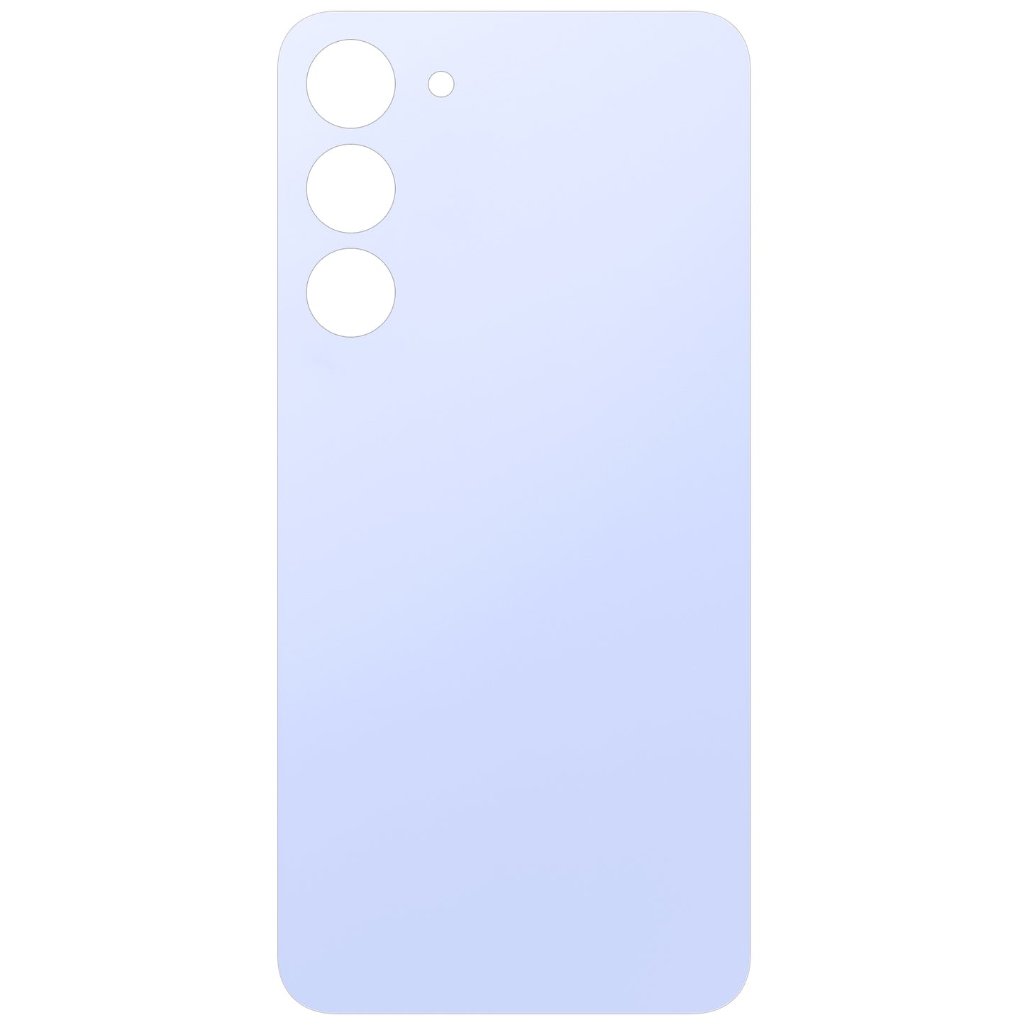 Tapa de batería compatible con Samsung Galaxy S23+ S916, Azul