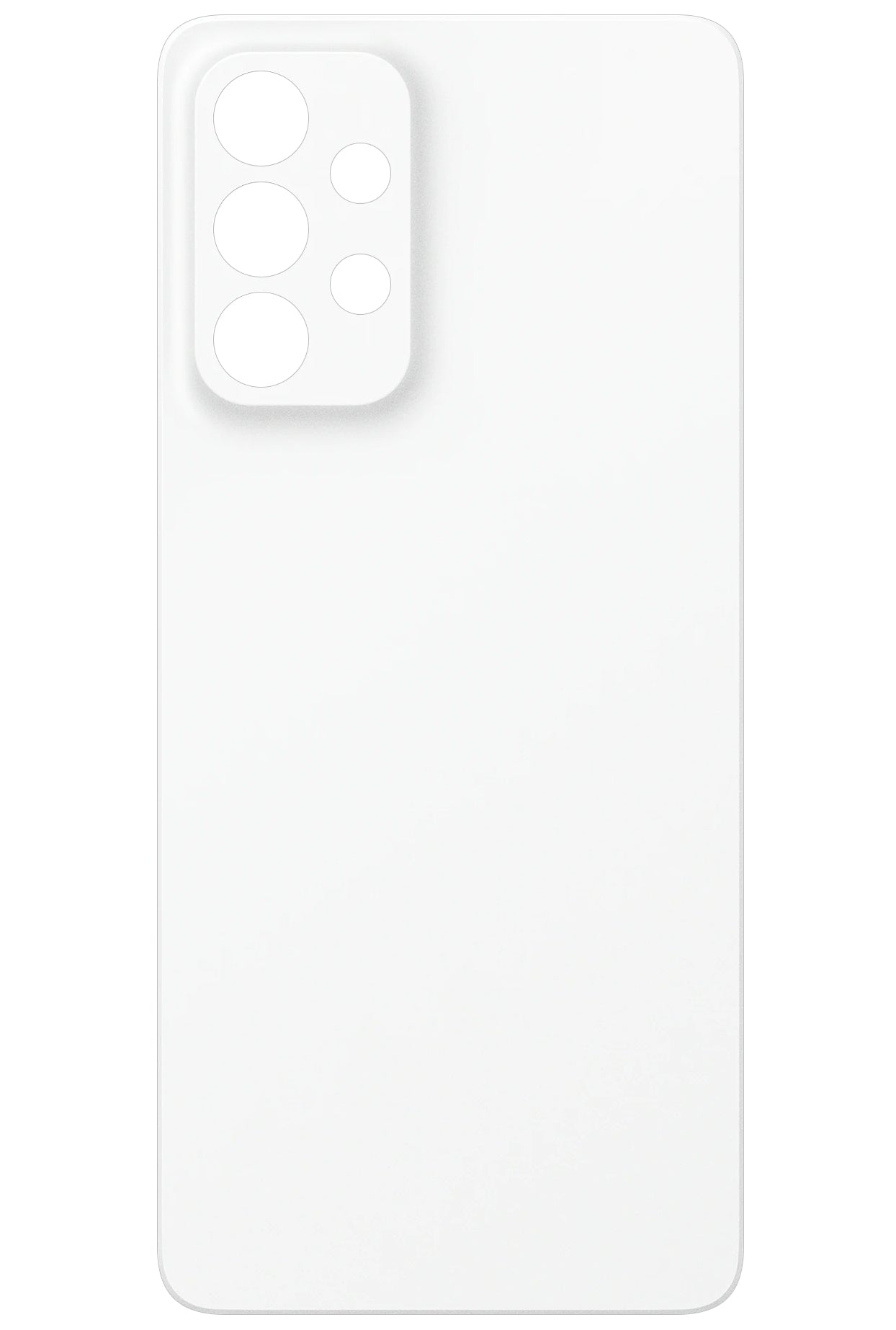 Tapa de batería compatible con Samsung Galaxy A33 5G A336, Blanco