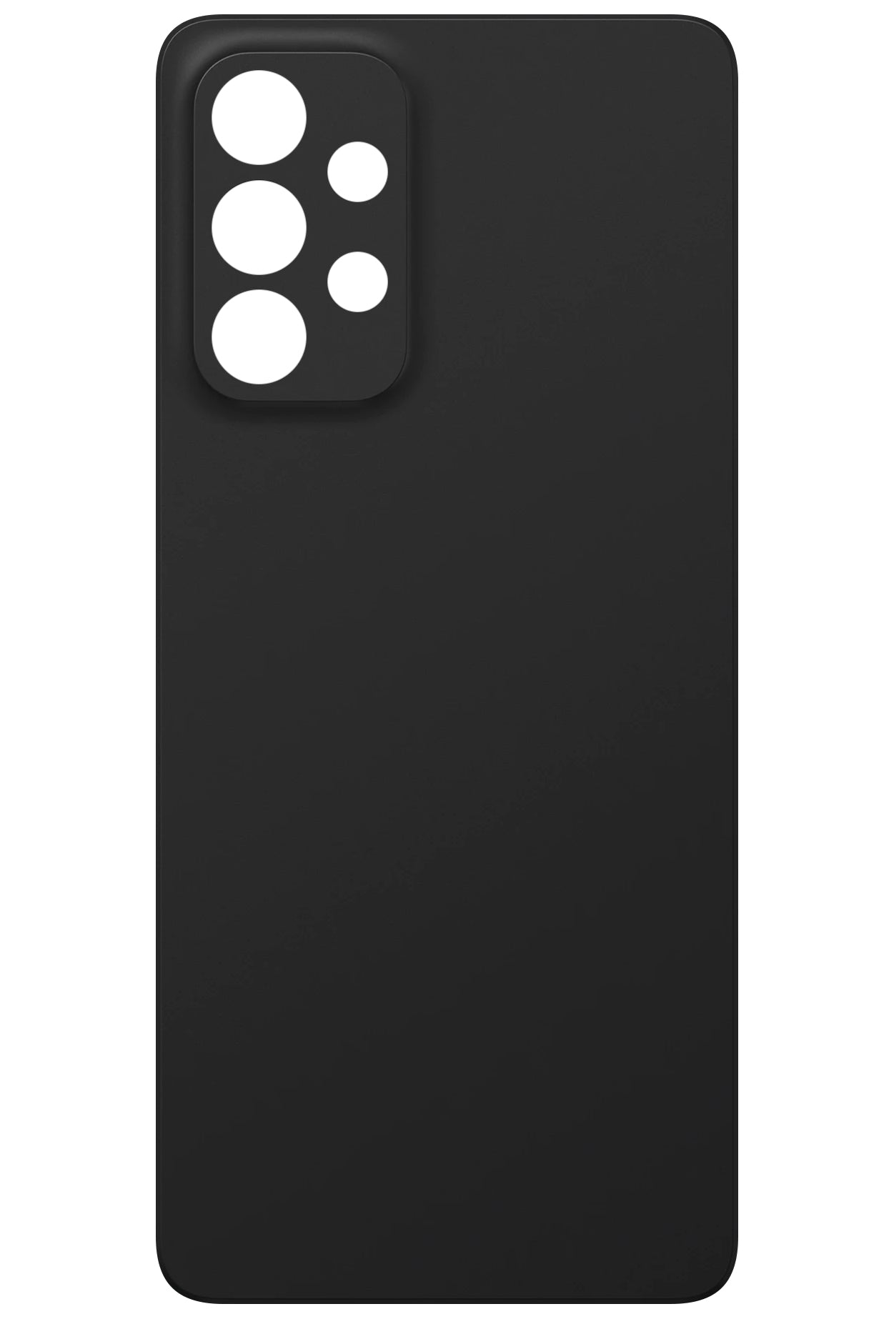 Tapa de batería compatible con Samsung Galaxy A33 5G A336, Negro