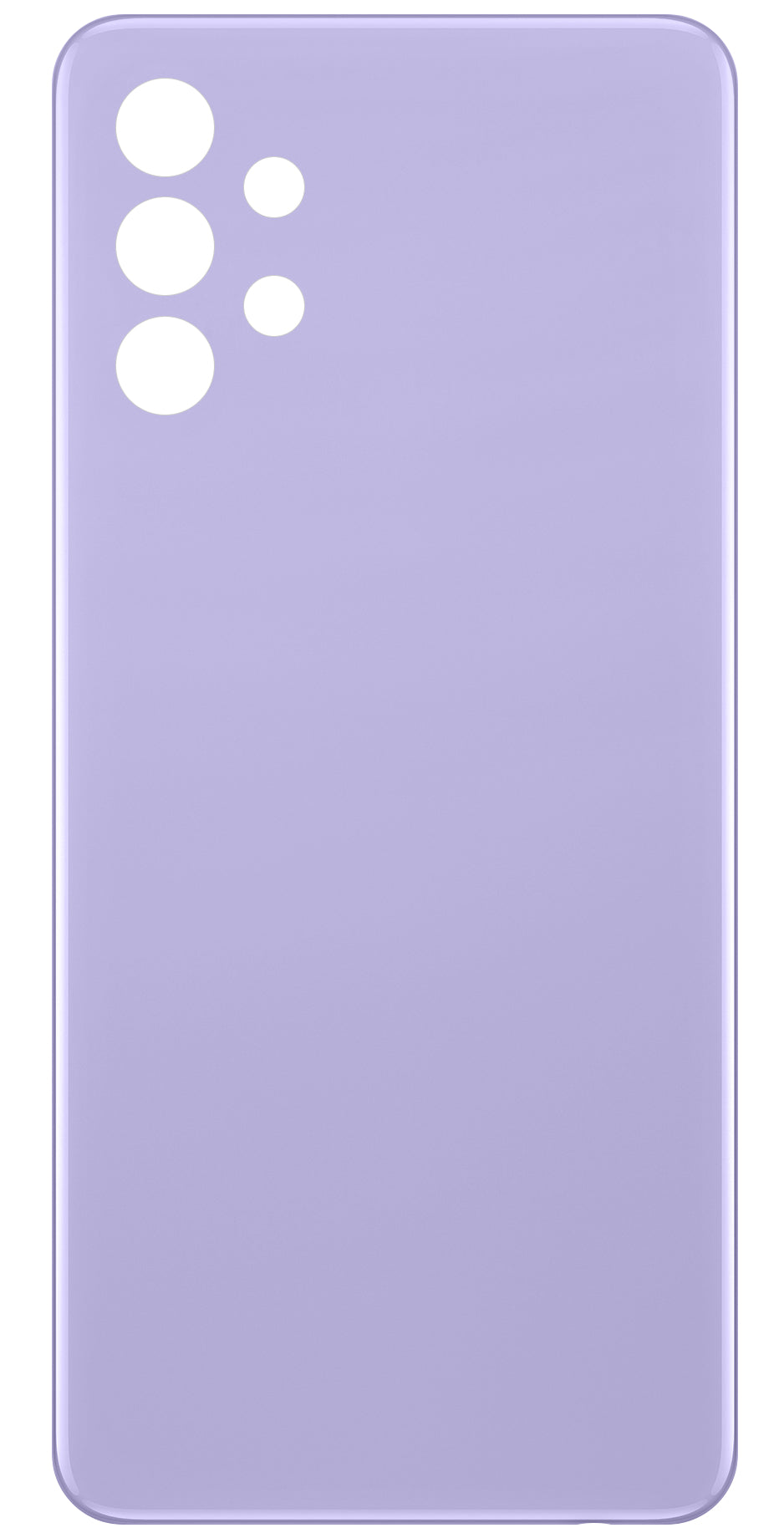 Tapa de batería compatible con Samsung Galaxy A32 A325, Morado