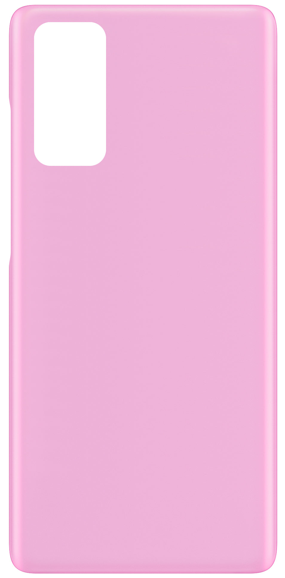Tapa de batería compatible con Samsung Galaxy S20 FE 5G G781, Rosa