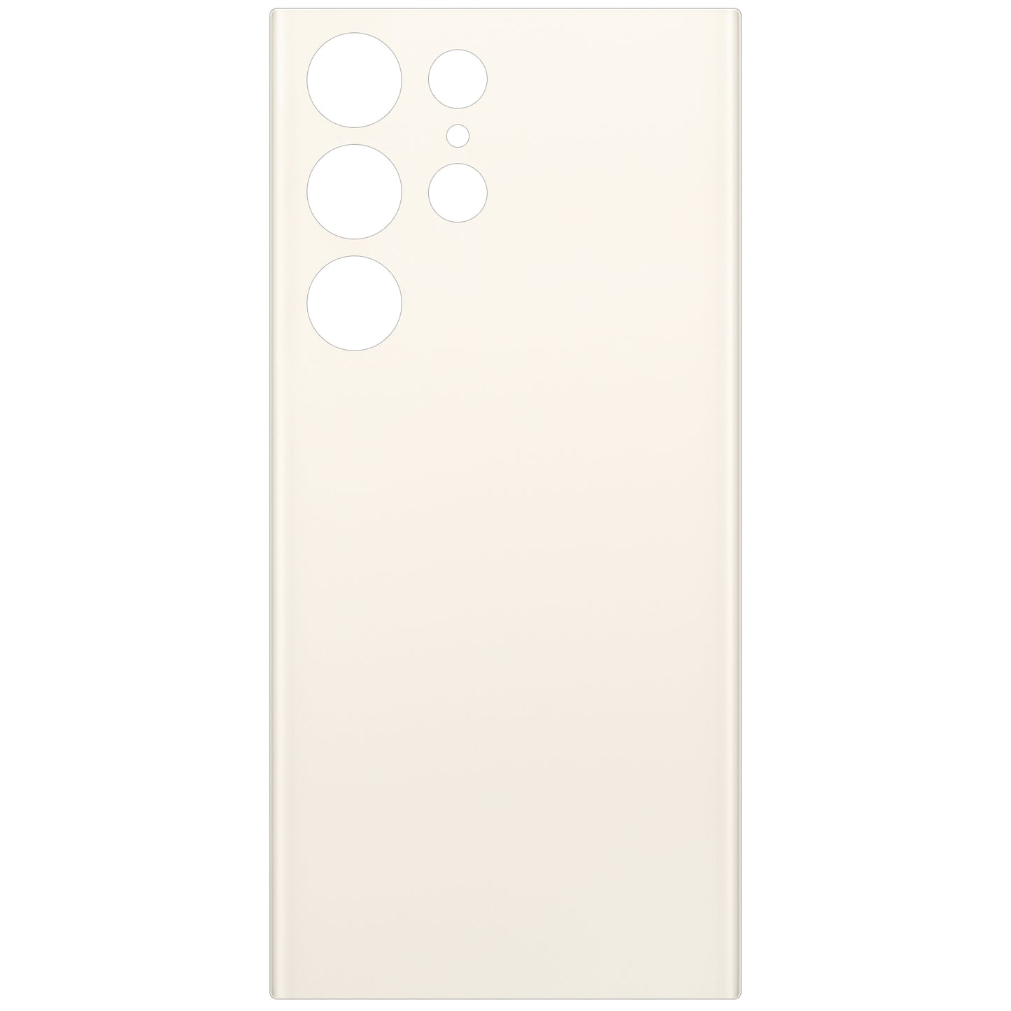 Tapa de batería compatible con Samsung Galaxy S23 Ultra S918, Blanco
