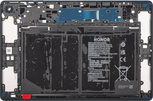 Tapa de batería con acumulador Honor Pad X8b, versión Wi-Fi, gris (gris espacial), paquete de servicio 0235ASTU