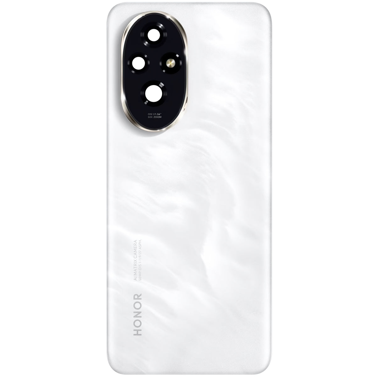 Tapa de batería Honor 200, Blanco (Moonlight White), Service Pack 0235AKMX