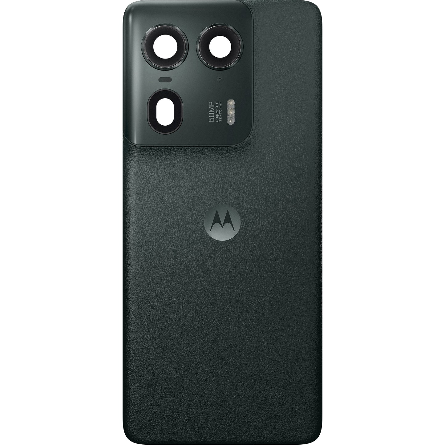 Tapa de Batería Motorola Edge 50 Ultra, Negro (Forest Grey), Paquete de Servicio 5S58C24471