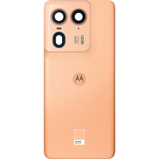 Tapa de la batería Motorola Edge 50 Ultra, Naranja (Peach Fuzz), Service Pack 5S58C24473