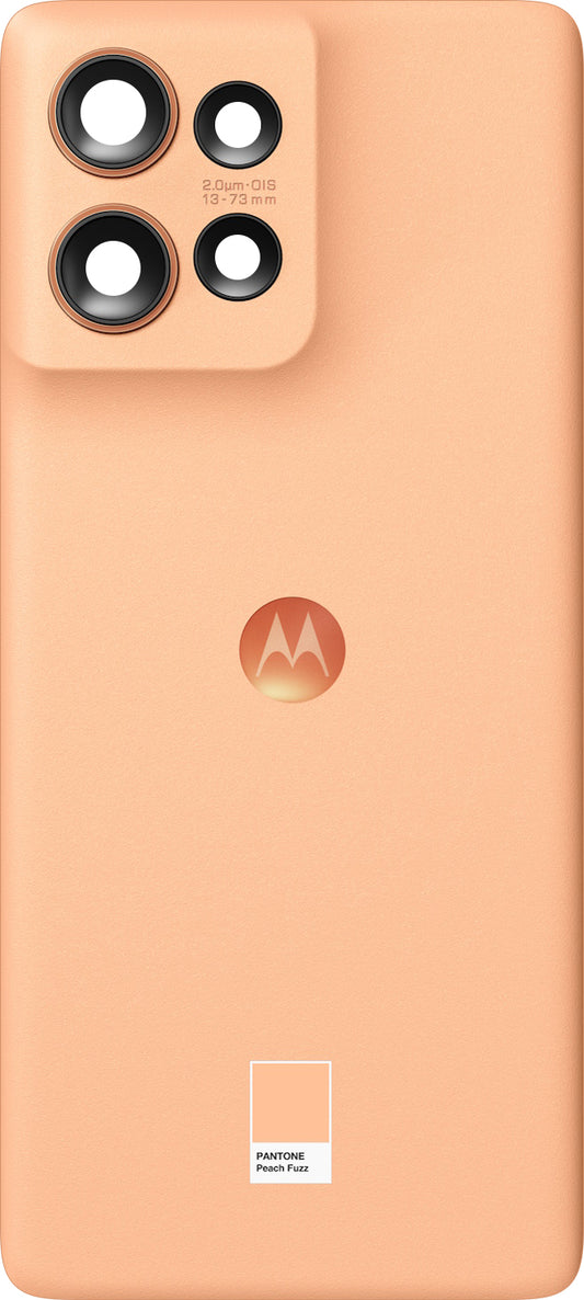 Tapa de la batería Motorola Edge 50, rosa (Peach Fuzz), Service Pack 5S58C24927