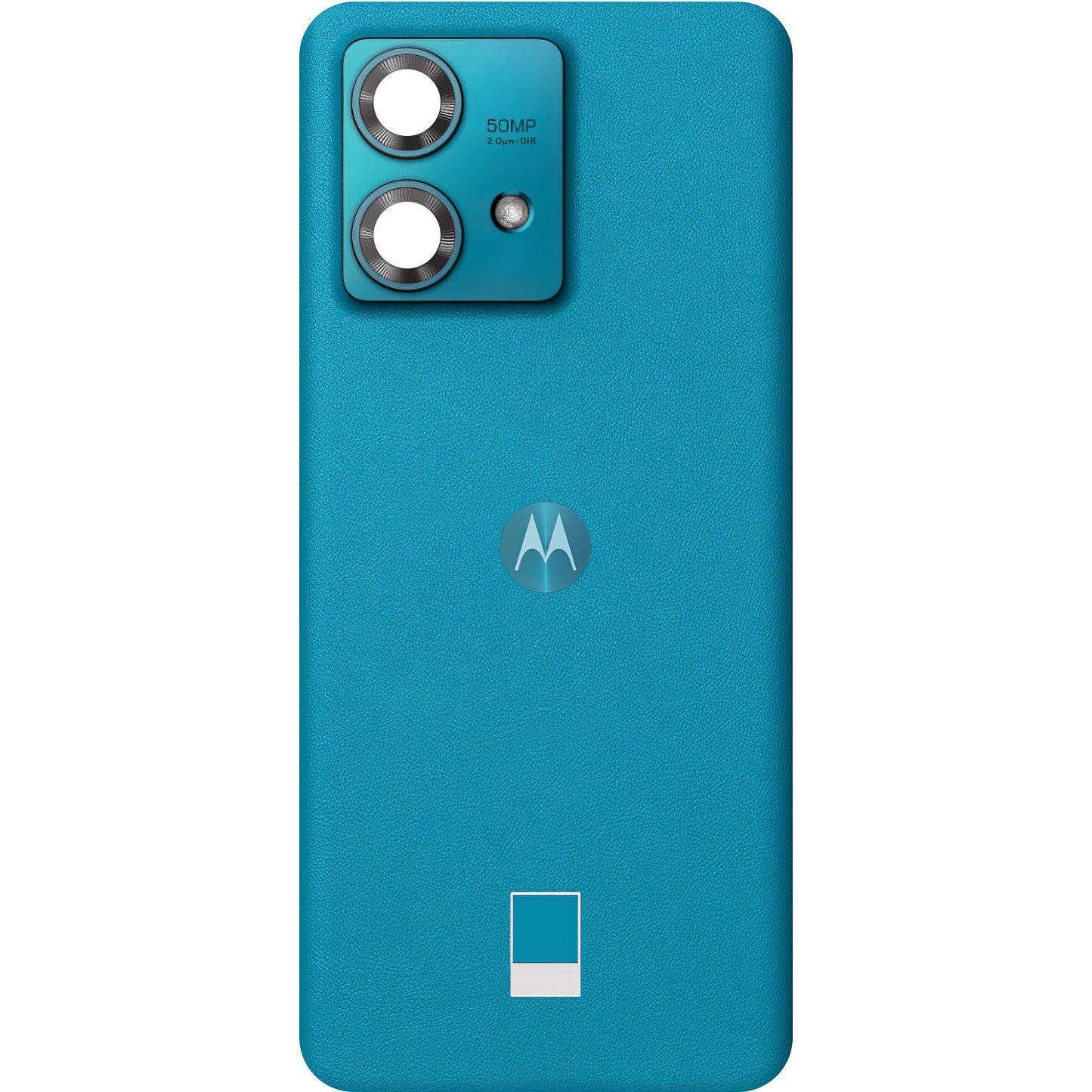 Tapa de Batería Motorola Edge 40 Neo, Azul (Caneel Bay), Paquete de Servicio 5S58C23170