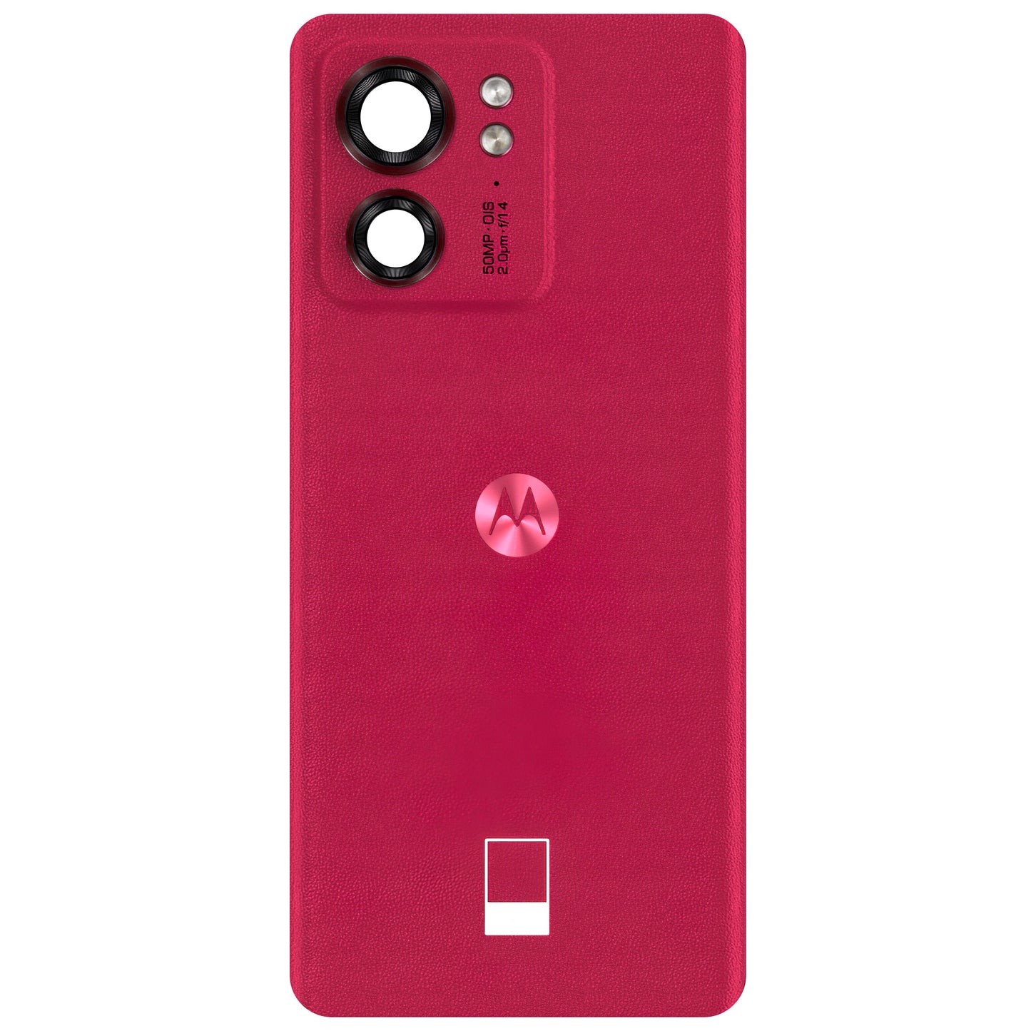 Tapa de batería Motorola Edge 40, Rojo (Viva Magenta), Service Pack 5S58C22715