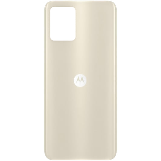 Cubierta de batería Motorola Moto E13, Beige (Blanco Crema), Service Pack 5S58C22354