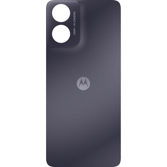 Cubierta de batería Motorola Moto G04, Negro (Negro Concord), Paquete de servicio 5S58C23910