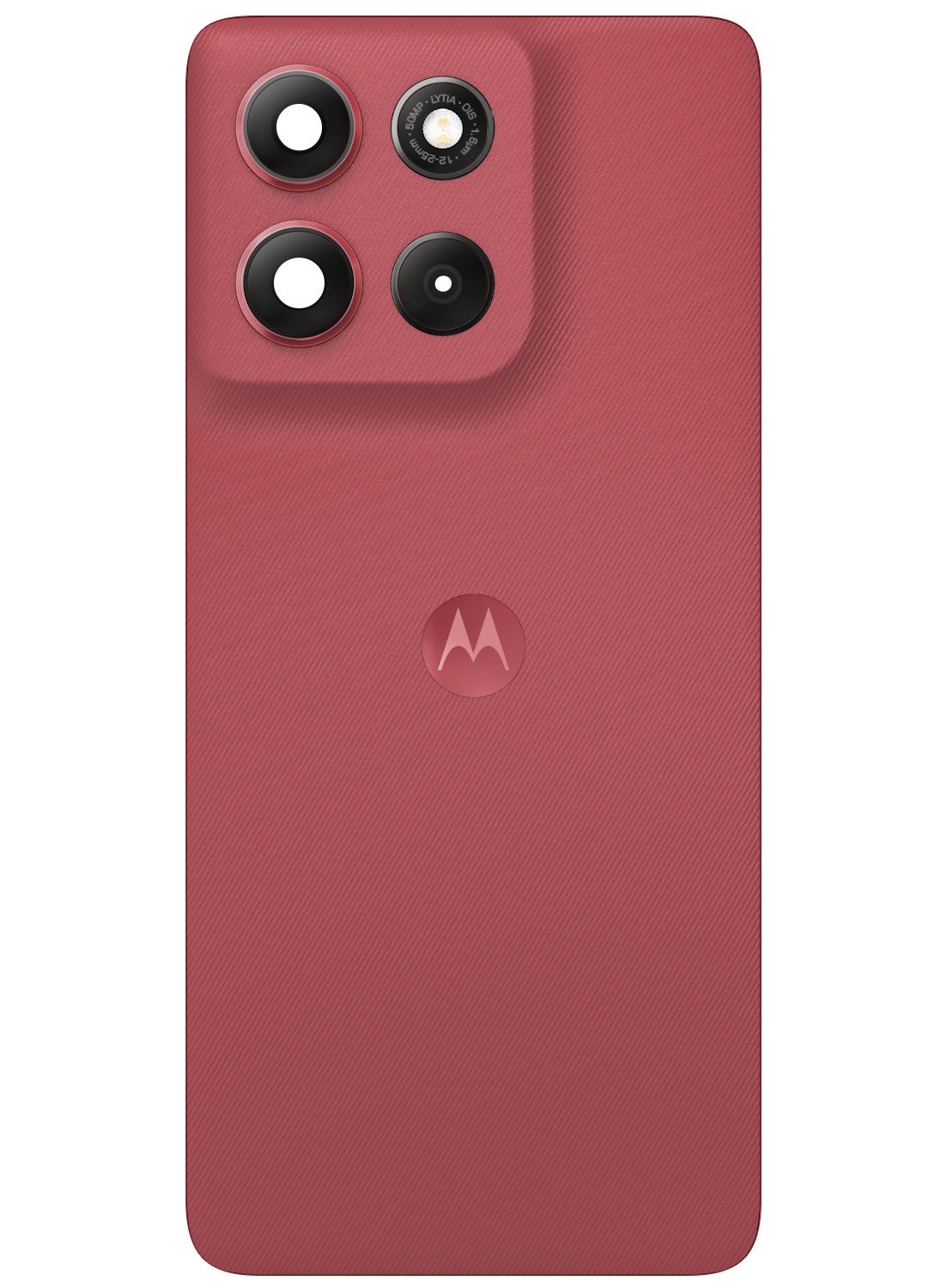 Tapa de Batería Motorola Moto G86 Power, Rojo (Crisantemo), Service Pack 5D68C30662