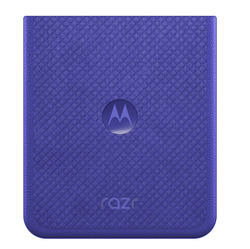 Tapa de Batería Motorola Razr Ultra 2026 / Razr 70 Ultra, Violeta (Pantone Orient Blue), Paquete de Servicio SL98E96499