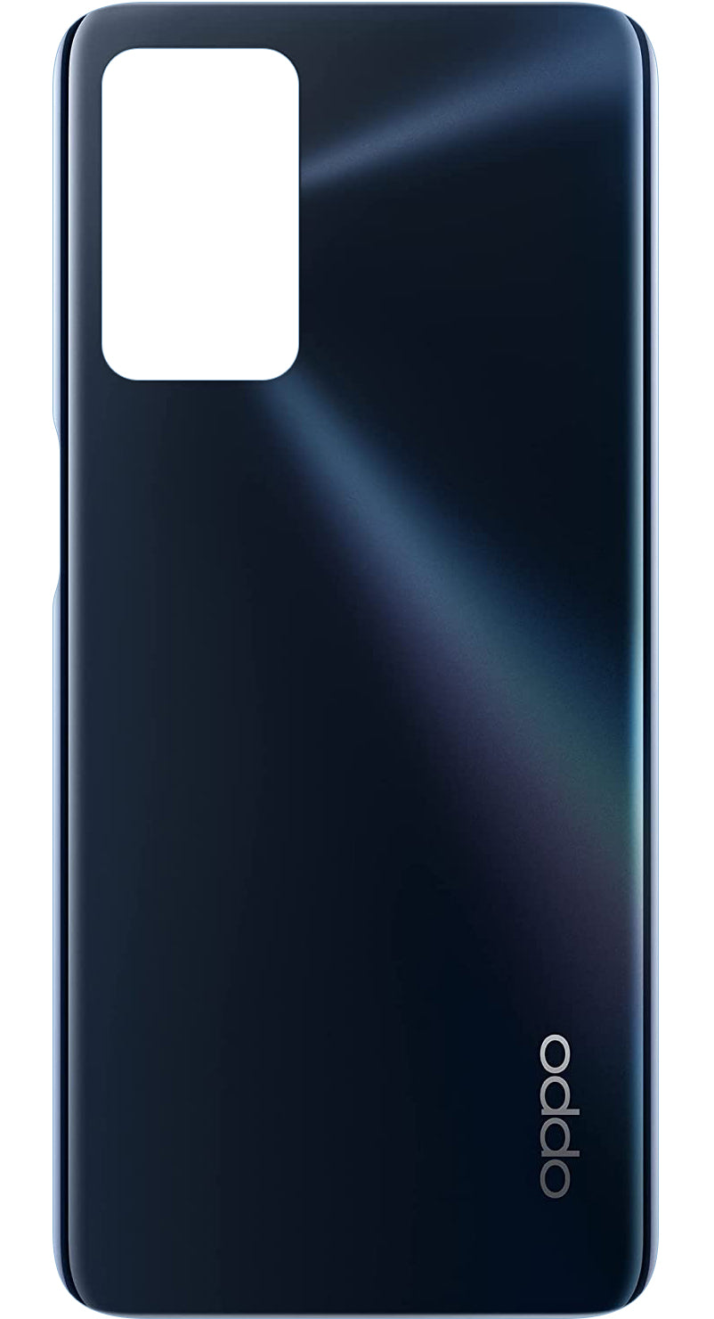 Tapa de la batería Oppo A16s / A54s / A16, Negro (Crystal Black), Service Pack 3203434