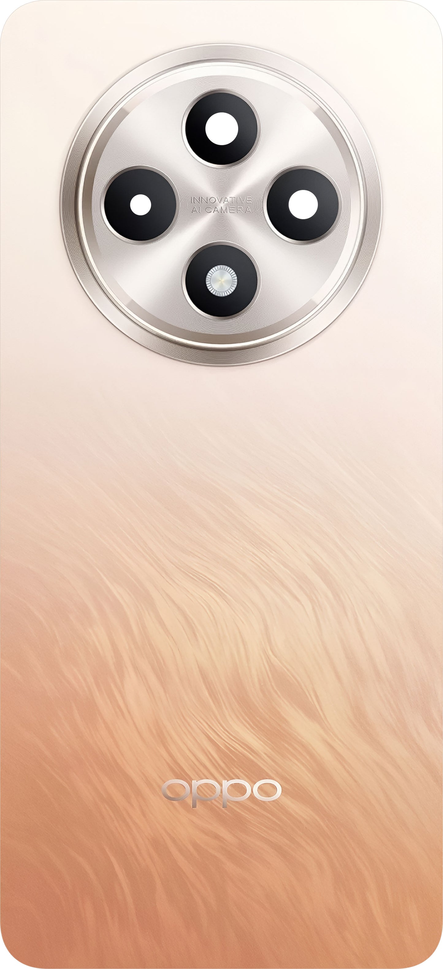 Tapa de Batería Oppo Reno12 F, Naranja (Amber Orange), Service Pack 621033000344