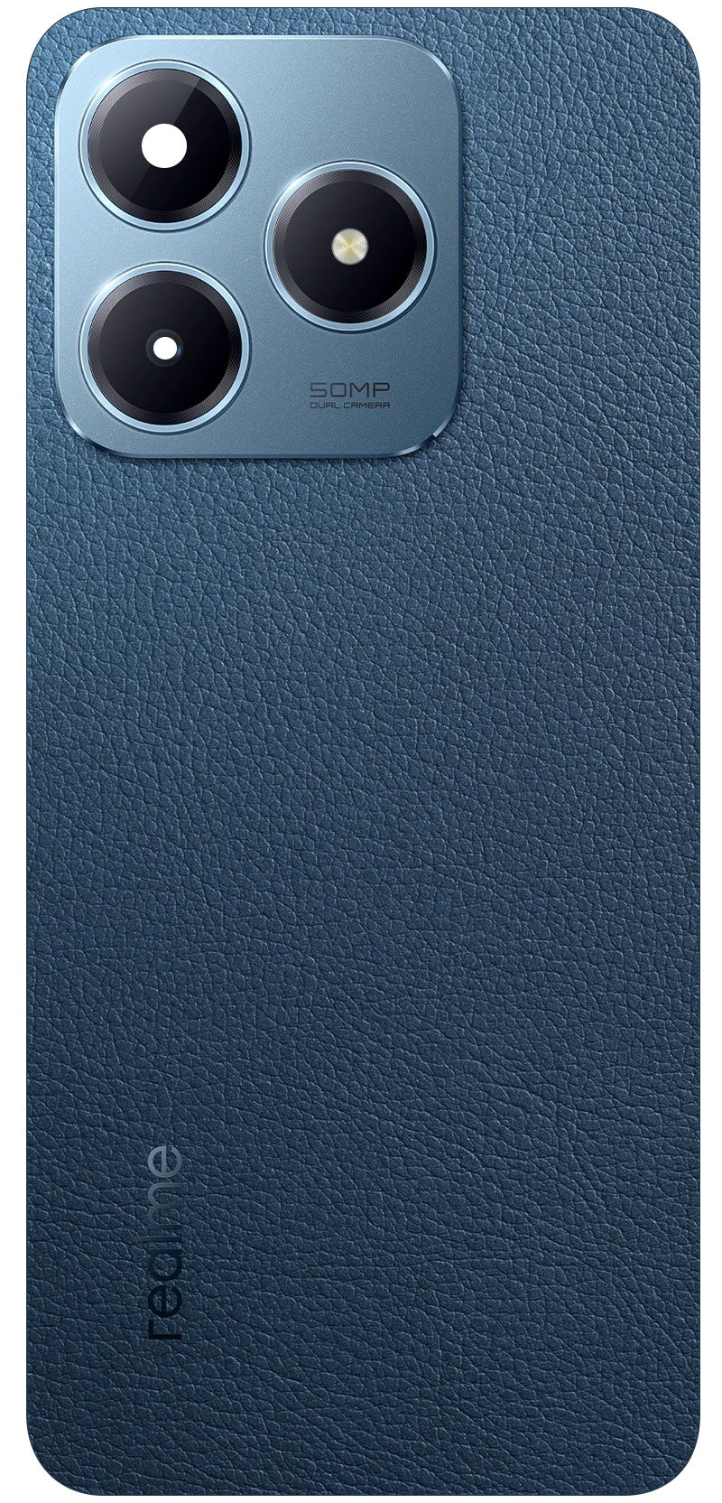Tapa de Batería Realme C63, Azul (Leather Blue), Service Pack 621033000270