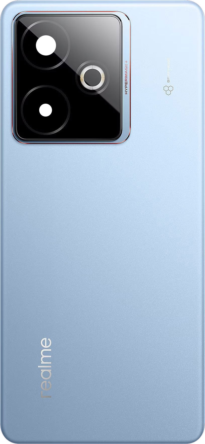 Tapa de Batería Realme GT 7T, Azul (IceSense Blue), Service Pack 621033000635