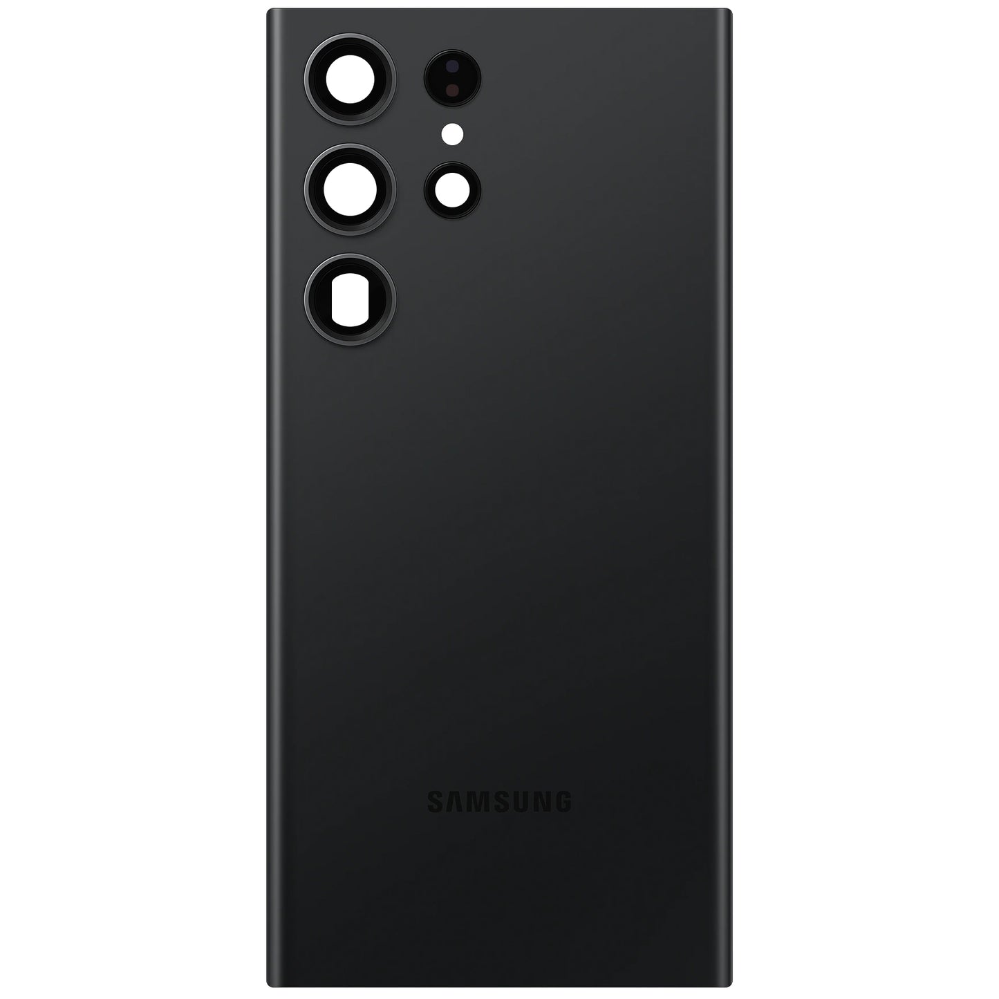 Tapa de la batería Samsung Galaxy Galaxy S23 Ultra S918, Negro (Phantom Black), Service Pack GH82-30400A