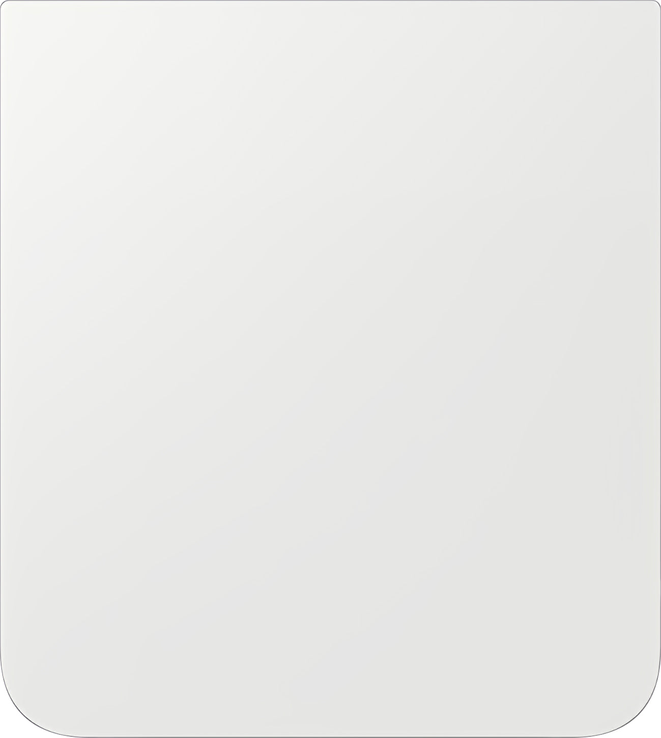 Tapa de Batería Samsung Galaxy Z Flip7 FE F761, Blanco, Paquete de Servicio GH82-37608B