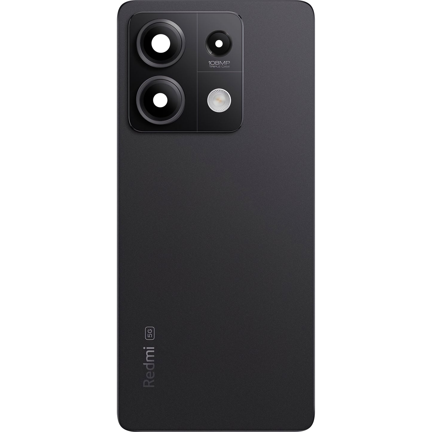 Tapa de la batería Xiaomi Redmi Note 13 5G, Stealth Black, Service Pack 5600160N1700