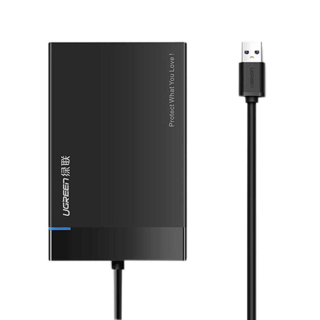 Rack UGREEN US221 para HDD / SSD SATA 2.5 pulgadas, USB 3.0, Negro