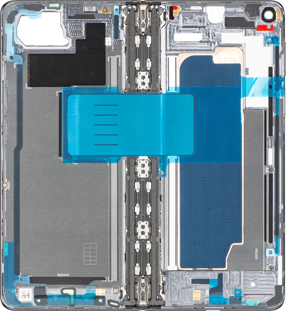 Carcasa Media Huawei Mate X7, Gris, Service Pack 02357JUH