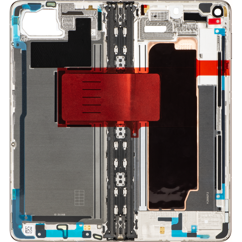 Carcasa Media Huawei Mate X7, Dorada, Service Pack 02357JUK