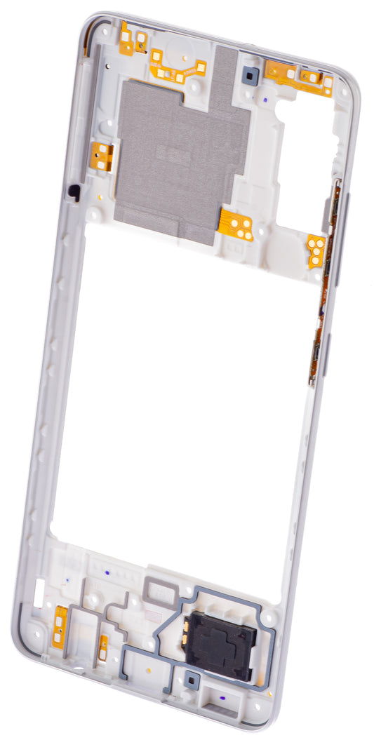 Samsung Galaxy A41 A415 Media funda Samsung Galaxy A41 A415, Blanco, Reacondicionado GH98-4555511C