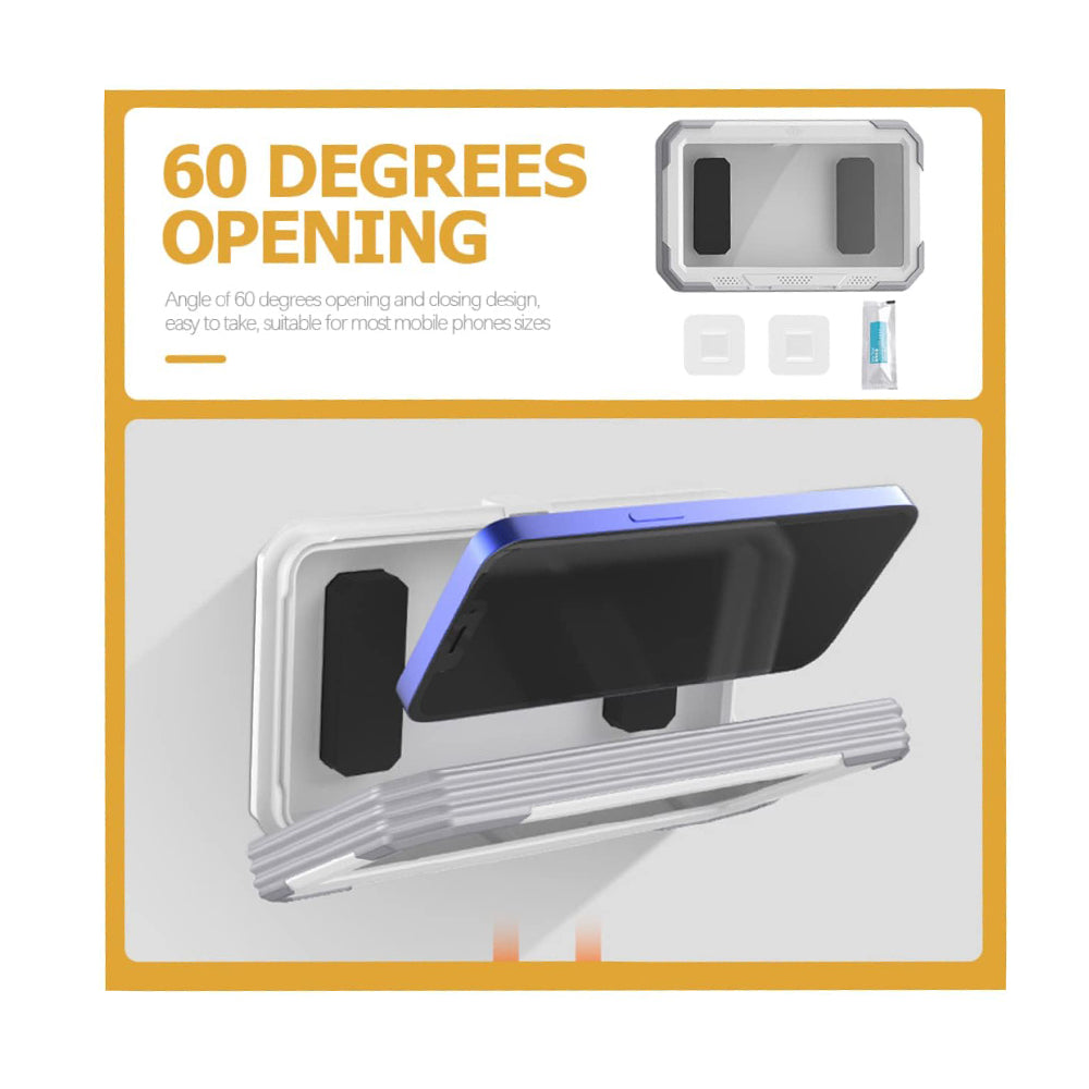 Carcasa de Pared con Membrana Táctil Techsuit LC-888 para Teléfono, Impermeable, Gris