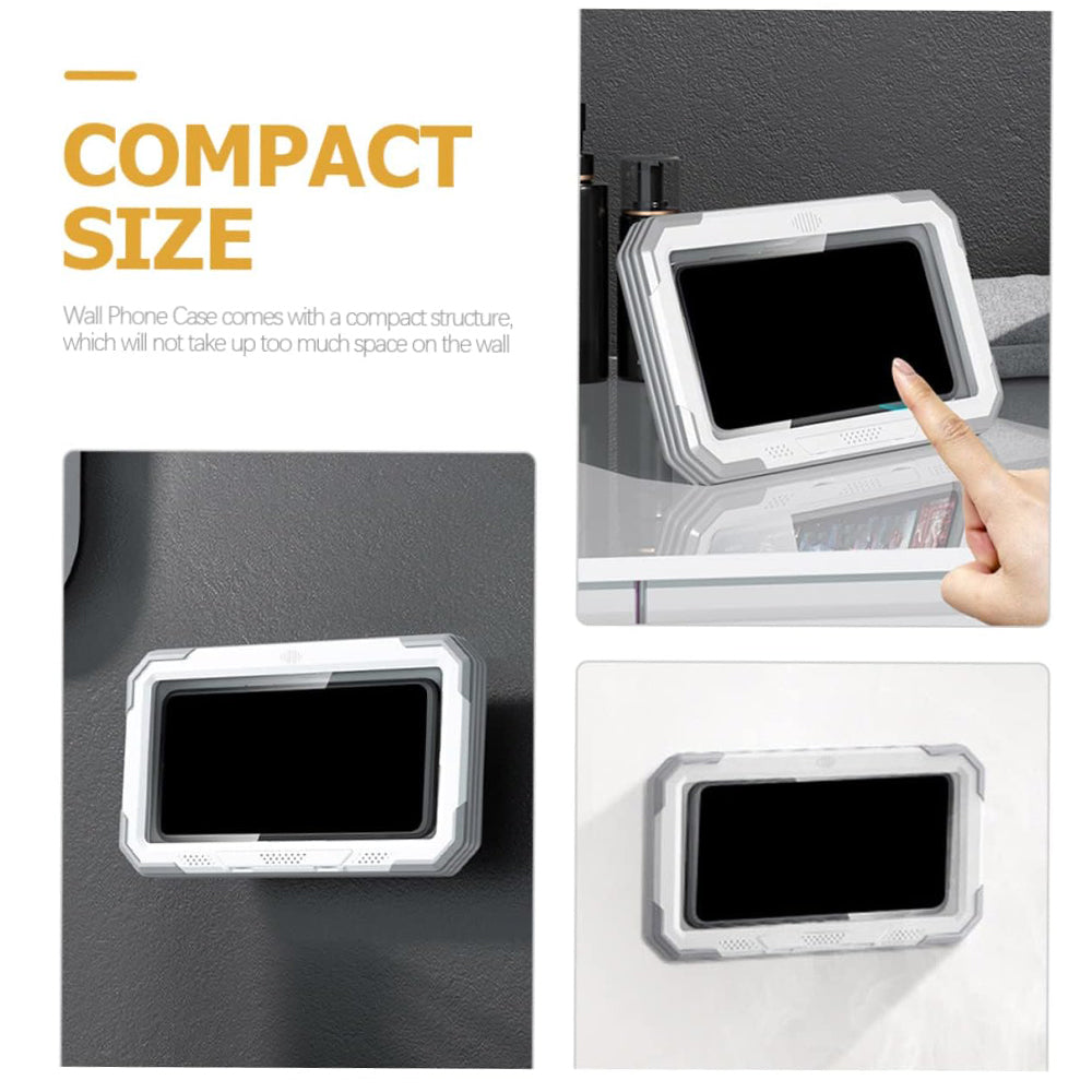 Carcasa de Pared con Membrana Táctil Techsuit LC-888 para Teléfono, Impermeable, Gris