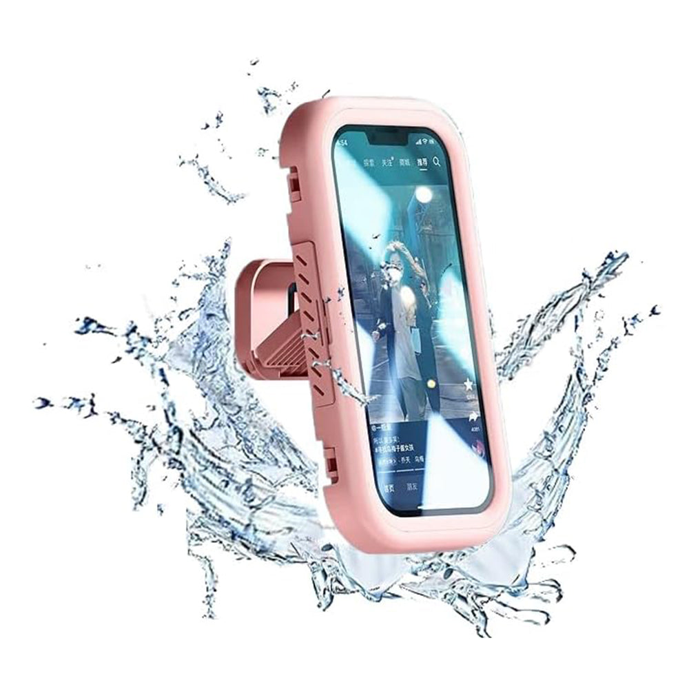 Carcasa de Pared con Membrana Táctil Techsuit LC-999 para Teléfono, Impermeable, Rosa