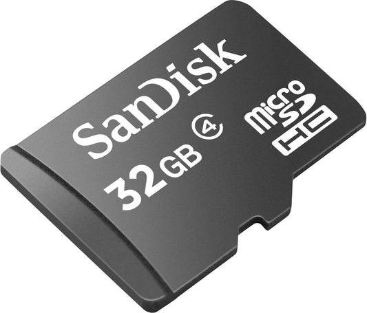 Tarjeta de memoria SanDisk microSDHC, 32 Gb, Clase 4 SDSDQM-032G-B35