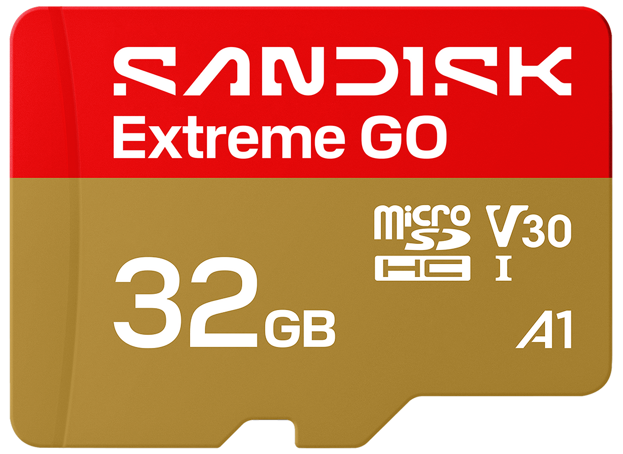 Tarjeta de Memoria microSDHC SanDisk Extreme GO Android A1, 32Gb, Clase 10 / UHS-1 U1 SDSQXGN-032G-GN6MN