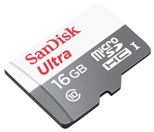 Tarjeta de Memoria microSDHC SanDisk Ultra, 16Gb, Clase 10 SDSQUNS-016G-GN3MN
