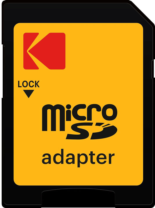 Tarjeta de Memoria microSDXC Kodak Ultra Performance, 128Gb, Clase 10 / UHS-1 U3, Con Adaptador EKMSDM128GXC10HPRK
