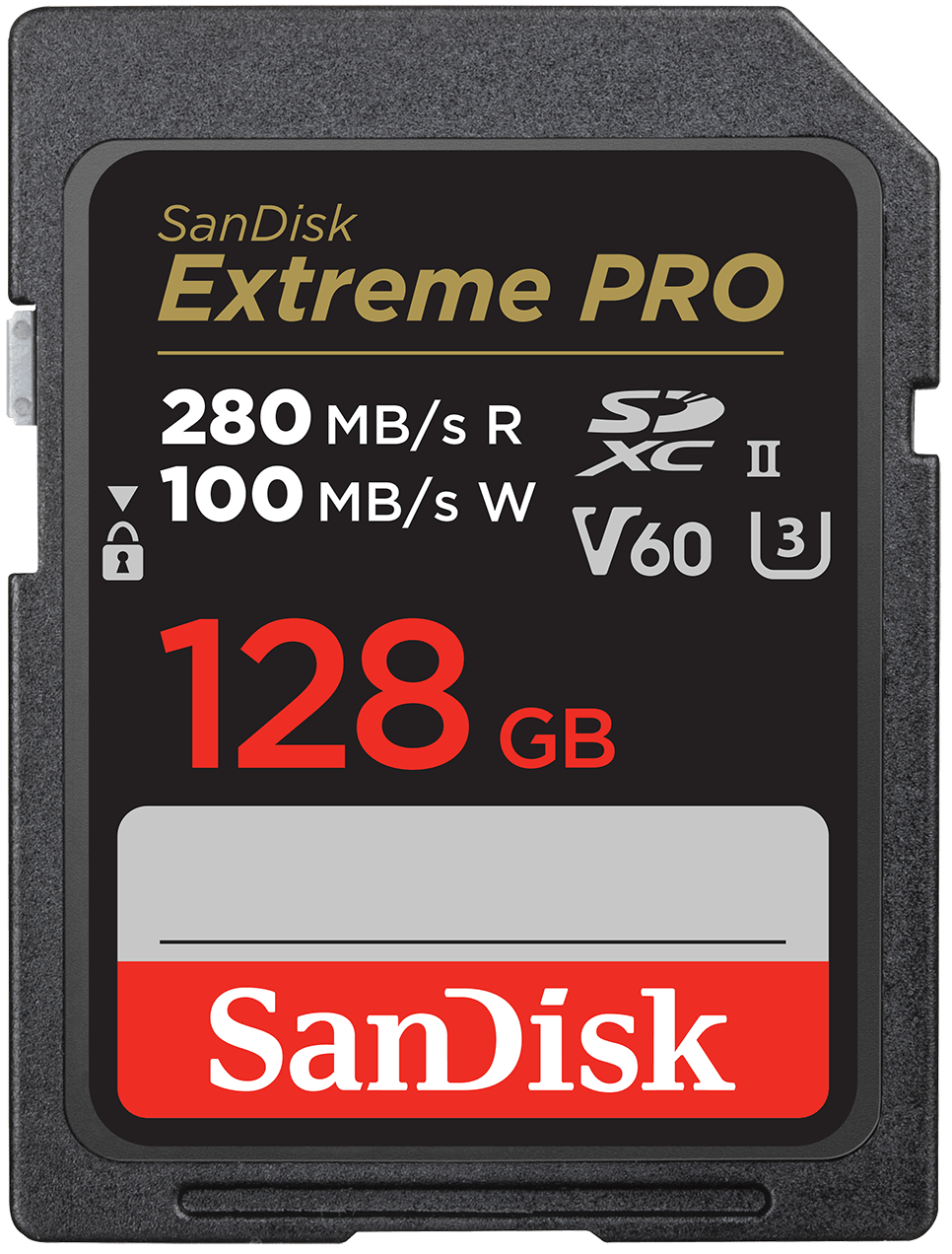 Tarjeta de Memoria SDXC SanDisk Extreme Pro, 128Gb, Clase 10 / UHS-2 U3 SDSDXEP-128G-GN4IN
